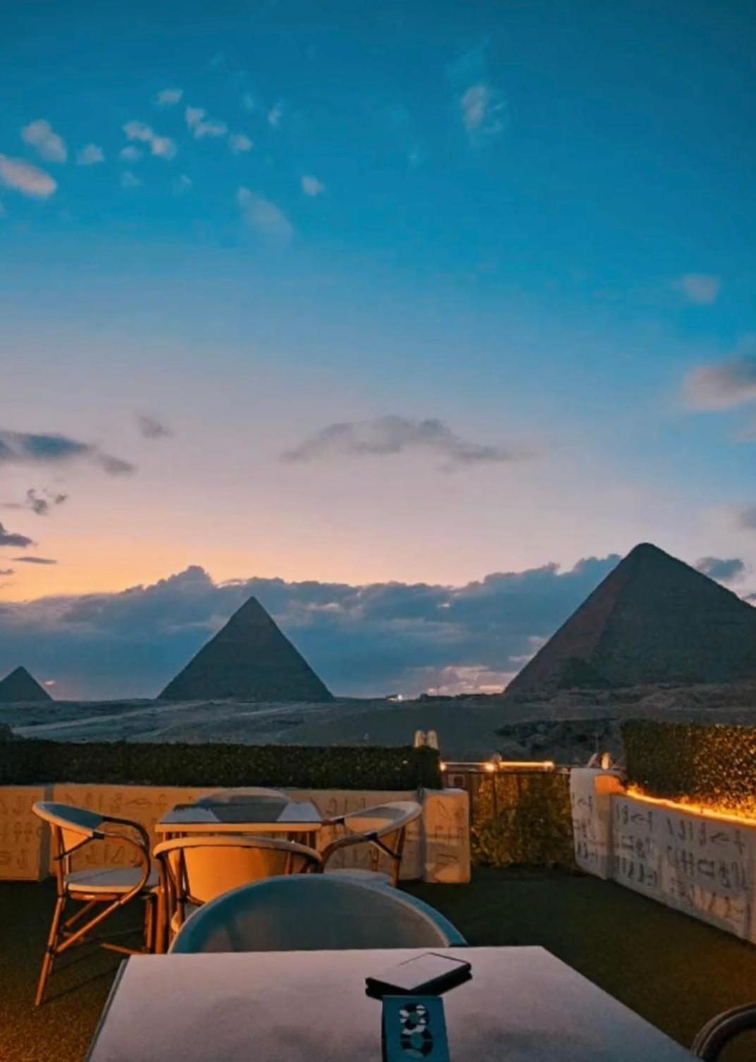 Sequoia Pyramids View Hotel Kafret el-Gabal Kültér fotó